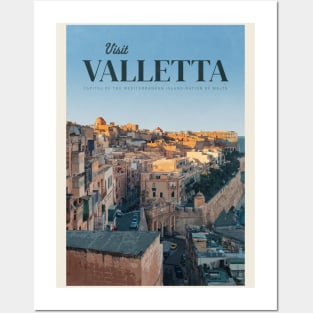 Visit Valletta Posters and Art